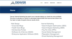 Desktop Screenshot of denverinternetmarketing.com